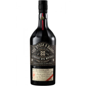 Lock Stock & Barrel 20 Year Old Straight Rye Whiskey